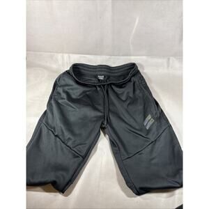 Hurley Sweatpants Mens Medium Black Fleece Tapered Athleisure Activewear OO